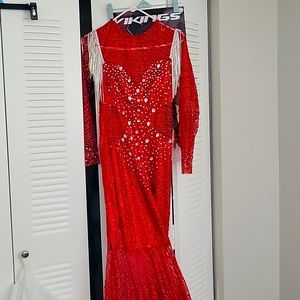 Custom made prom dress